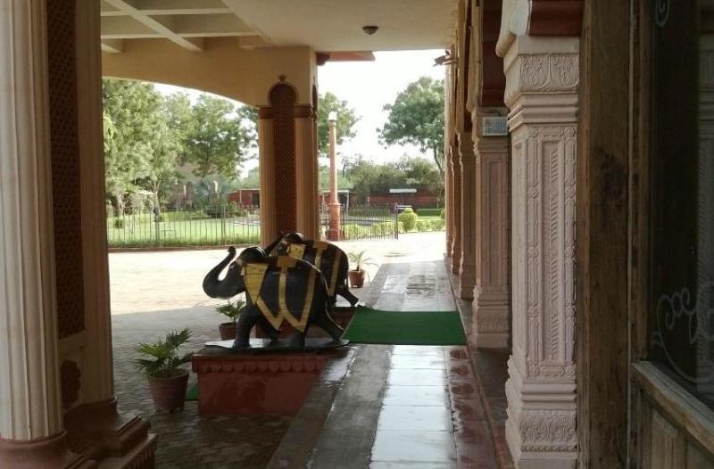 Hotel Basant Vihar Palace Bikaner Eksteriør bilde